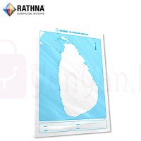 RATHNA SRI LANKA MAP UNDIVIDED 100 SHEETS PACK