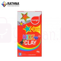 RATHNA KIDZ CLAY 9 COLORS 60G PACK