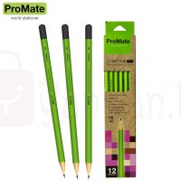 PROMATE HB PENCIL 12 PCS PACK